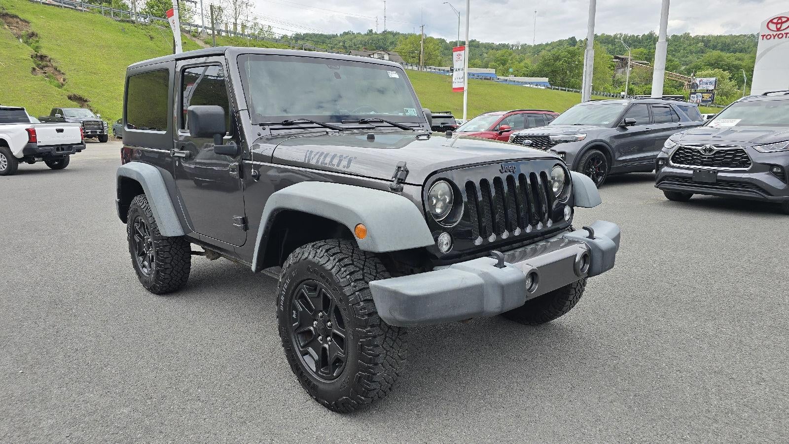 Used 2014 Jeep Wrangler Sport with VIN 1C4AJWAG0EL272831 for sale in Morgantown, WV