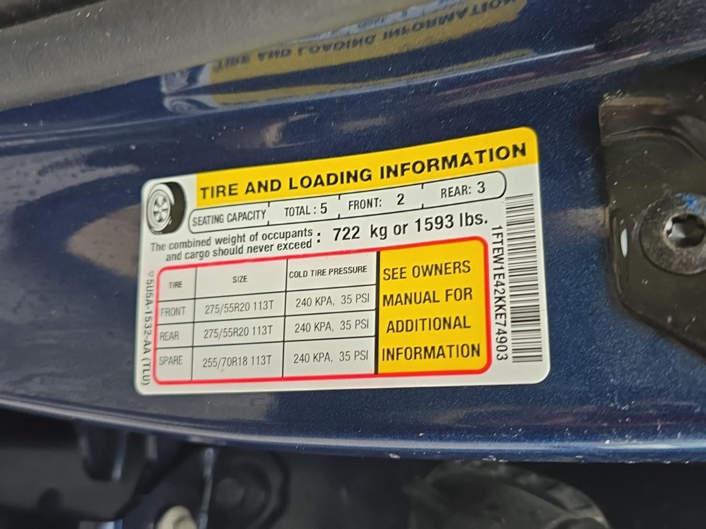 2019 Ford F-150 LARIAT