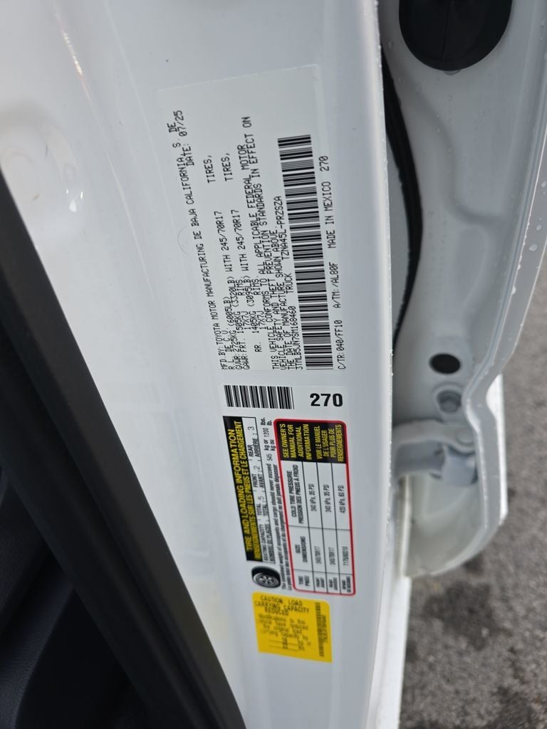 2025 Toyota Tacoma SR5