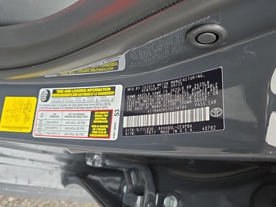 2026 Toyota Camry XSE