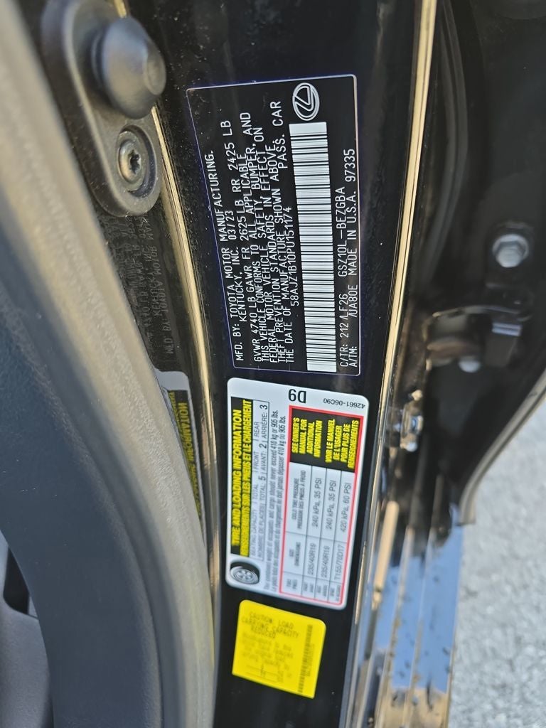 2023 Lexus ES 350 F Sport