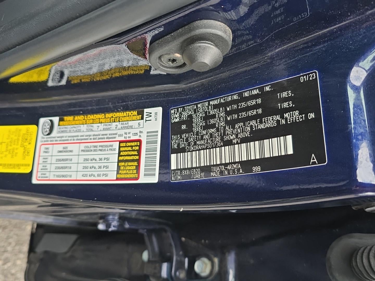 2023 Toyota Highlander XLE