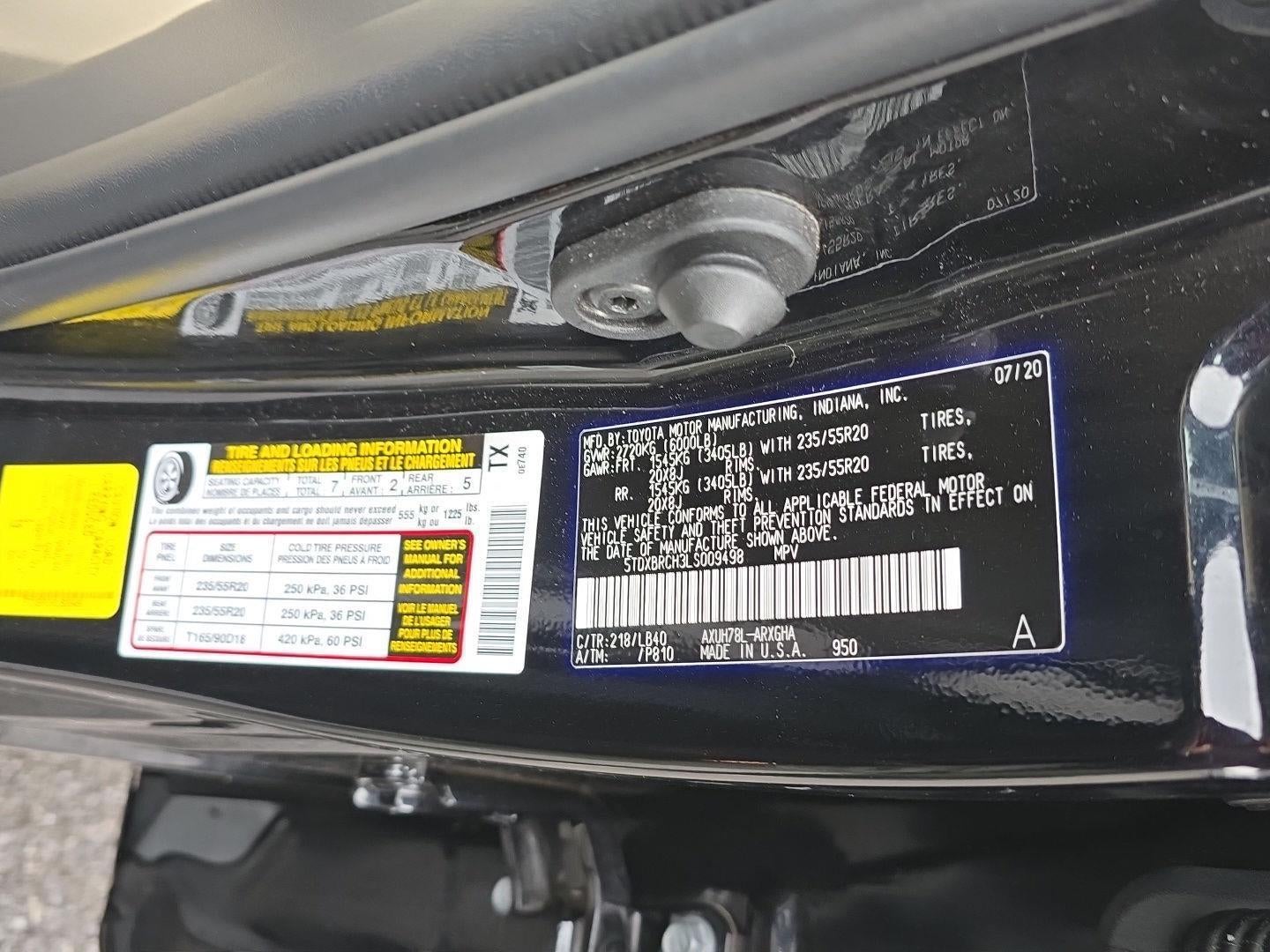 2020 Toyota Highlander Hybrid Limited