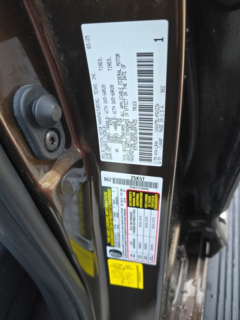 2025 Toyota Tundra Hybrid 1794 Edition