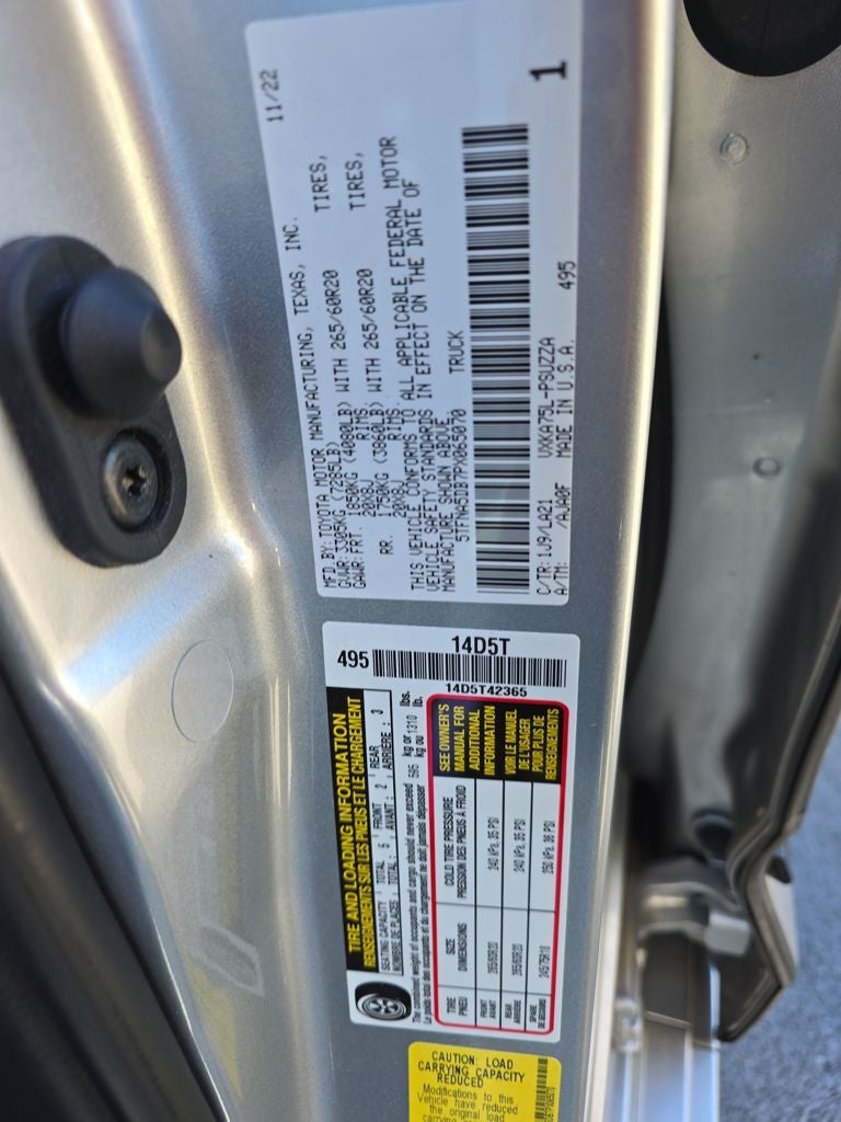 2023 Toyota Tundra Platinum