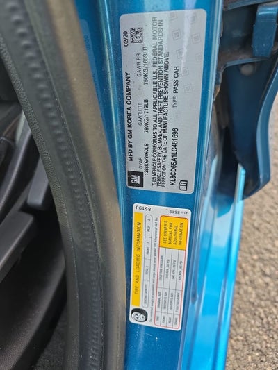 2020 Chevrolet Spark 1LT