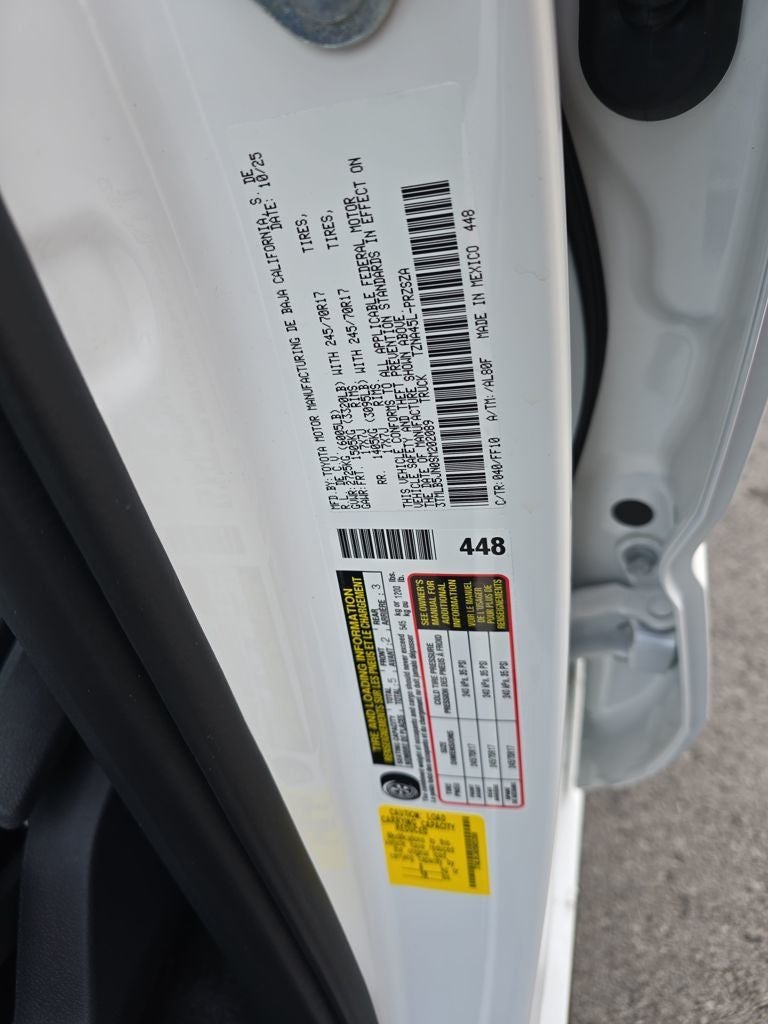 2025 Toyota Tacoma SR5