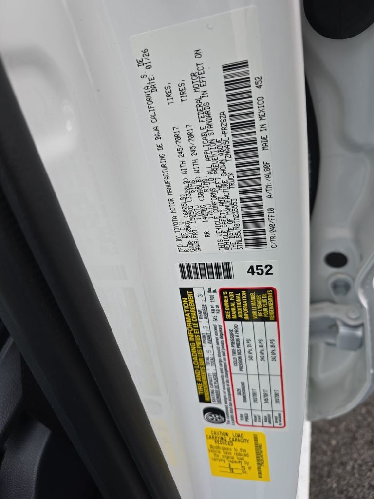 2026 Toyota Tacoma SR5