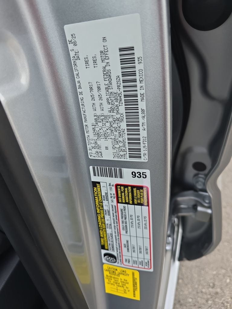 2025 Toyota Tacoma TRD Off-Road