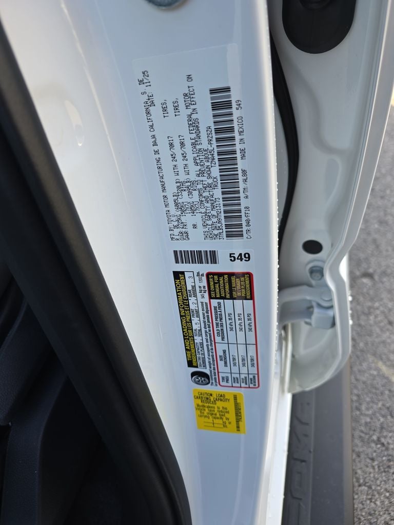 2026 Toyota Tacoma SR5