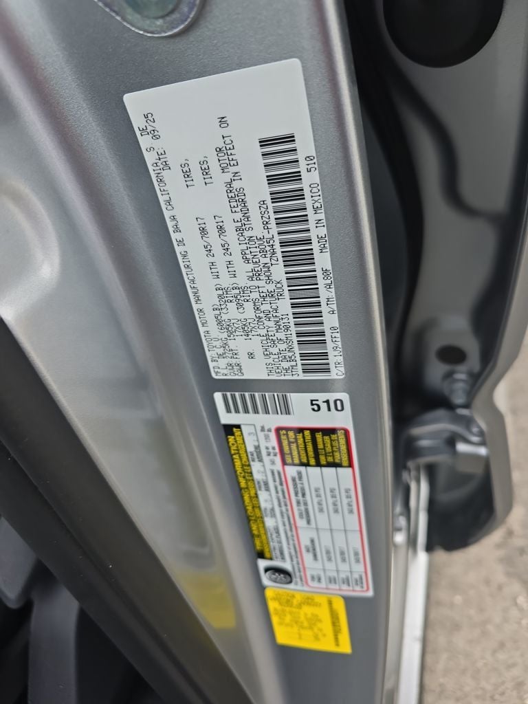 2025 Toyota Tacoma SR5