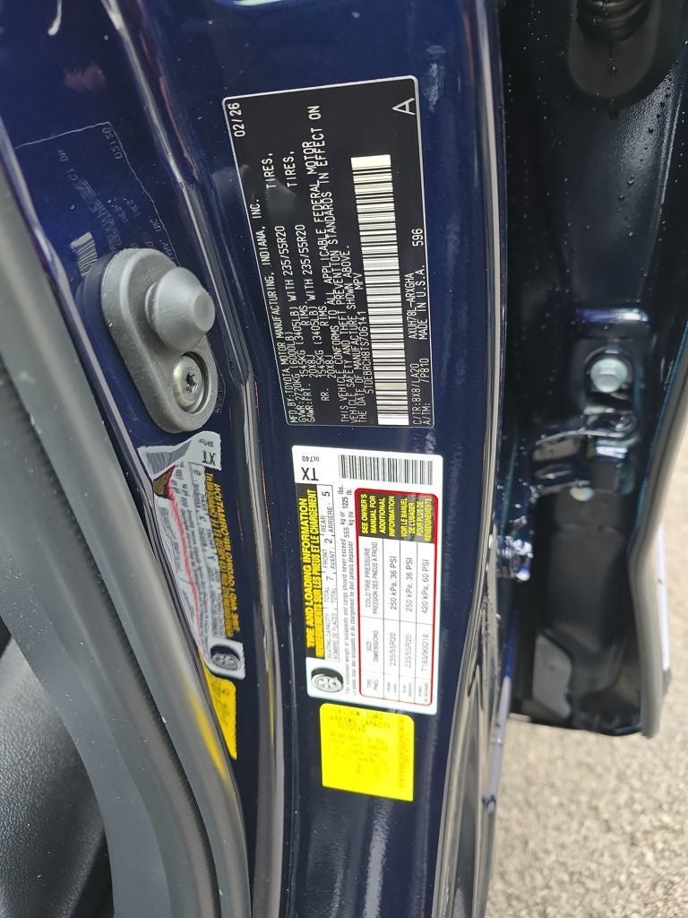 2026 Toyota Highlander Hybrid Platinum