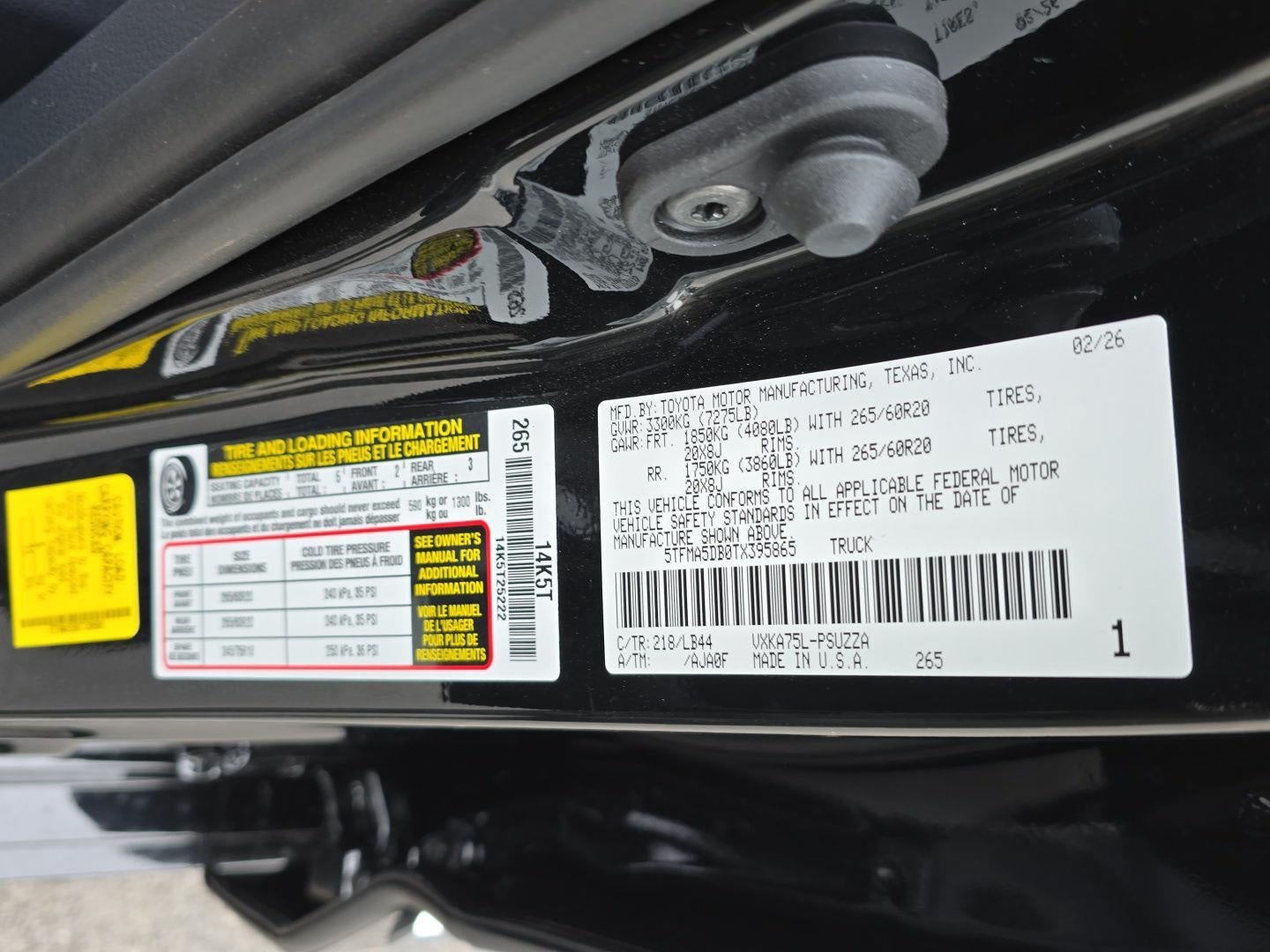 2026 Toyota Tundra 1794 Edition