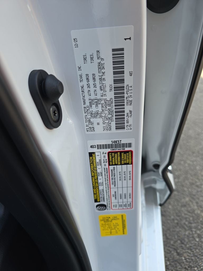 2026 Toyota Tundra 1794 Edition