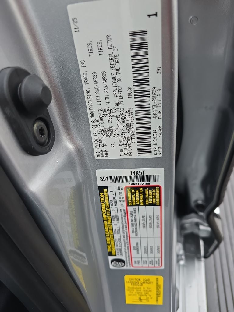 2026 Toyota Tundra 1794 Edition