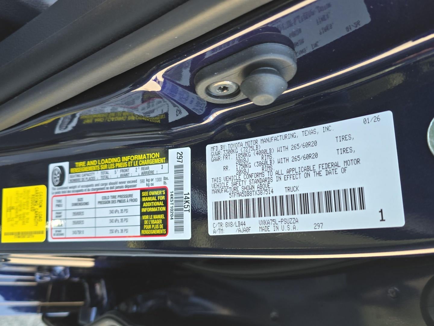 2026 Toyota Tundra 1794 Edition