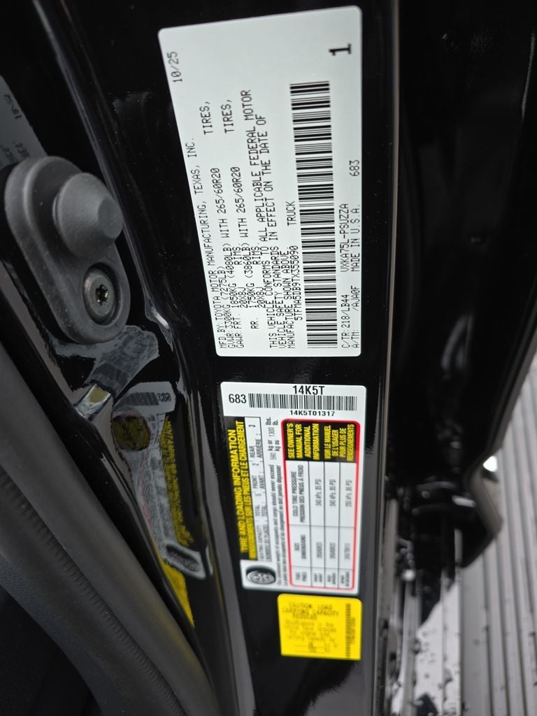 2026 Toyota Tundra 1794 Edition