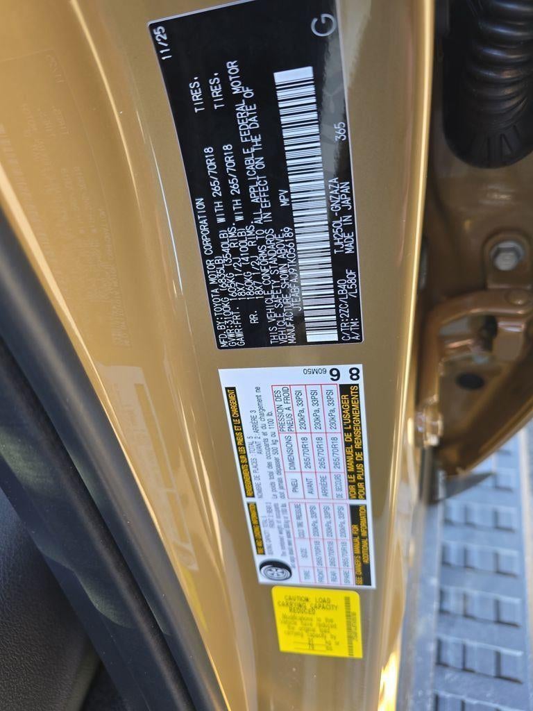 2026 Toyota Land Cruiser Base