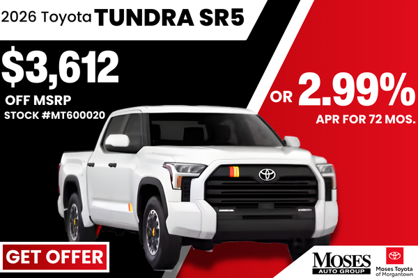 2026 Tundra SR5 January Offer