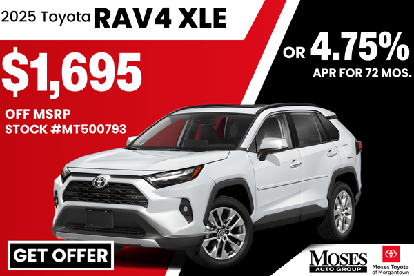 2025 RAV4 XLE January Offer