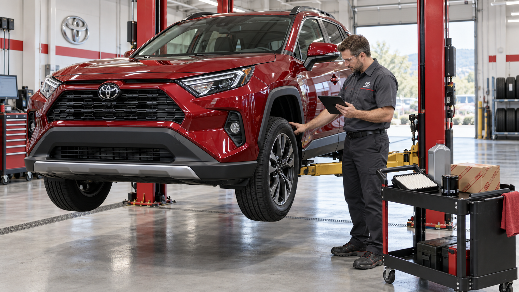 Service, Maintenance & Parts at Moses Toyota of Morgantown