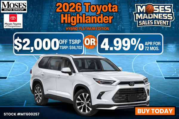 2026 Highlander Hybrid March Offer