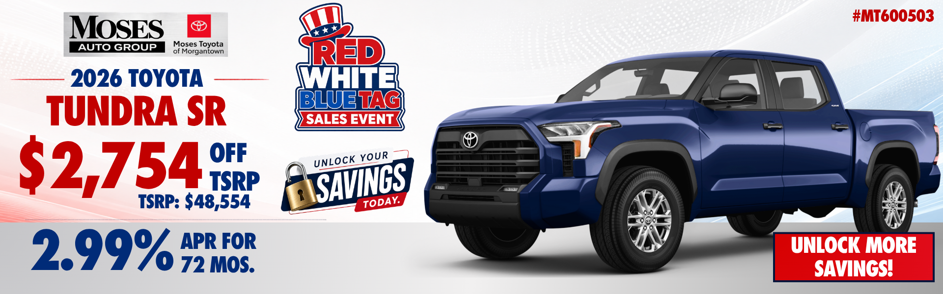 2026 Toyota Tundra SR