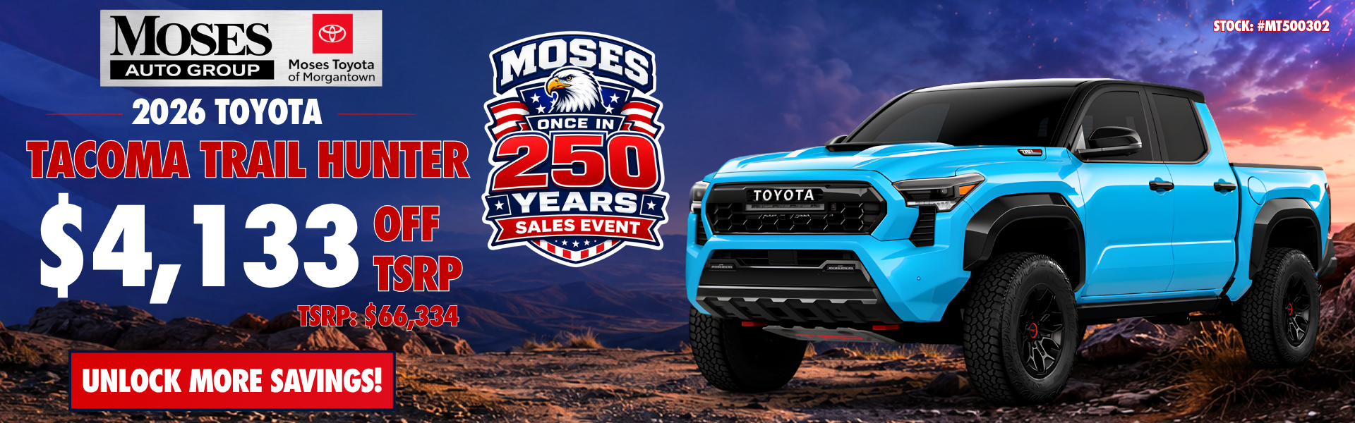 2026 Toyota Tacoma Trail Hunter