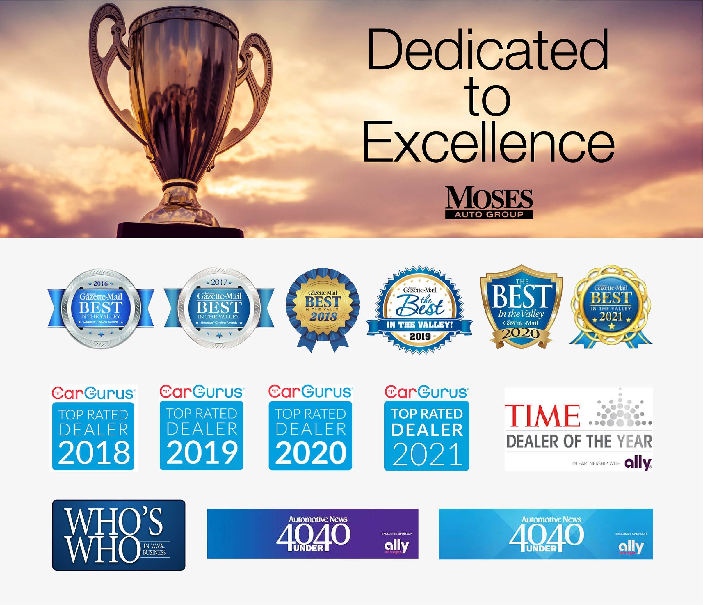 Moses Auto Group Best Dealership Ad