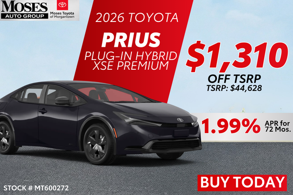 2026 Prius Plug-In Hybrid XSE Premium April Offer