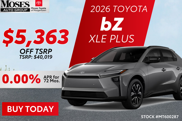 2026 bZ XLE Plus April Offer