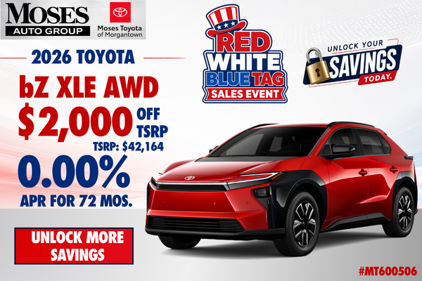 2026 Toyota bZ XLE AWD