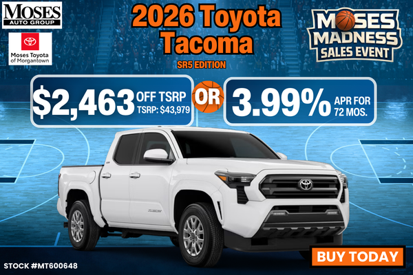 2026 Tacoma SR5 March Offer