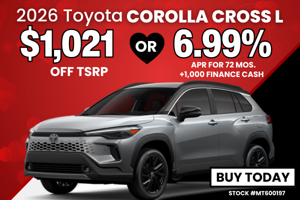 2026 Corolla Cross L February Offer