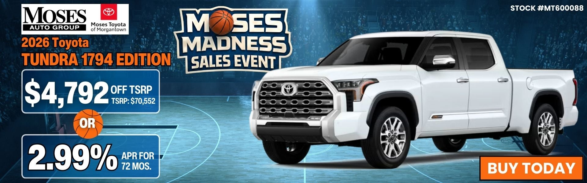 2026 Tundra 1794 March Offer